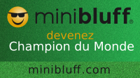 Jérémy joue au Minibluff